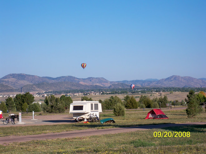 View from camping