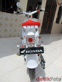 Modifikasi Honda C70 1972