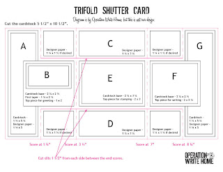 3 fold card