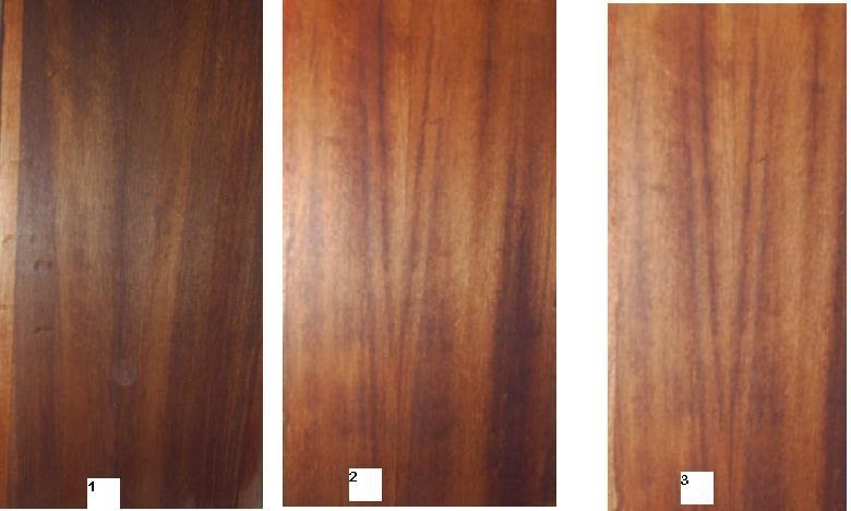 muebles de madera: nogal