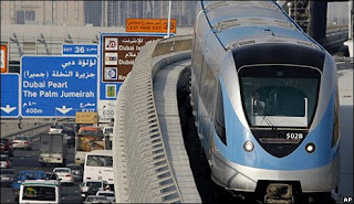 Dubai Metro Train