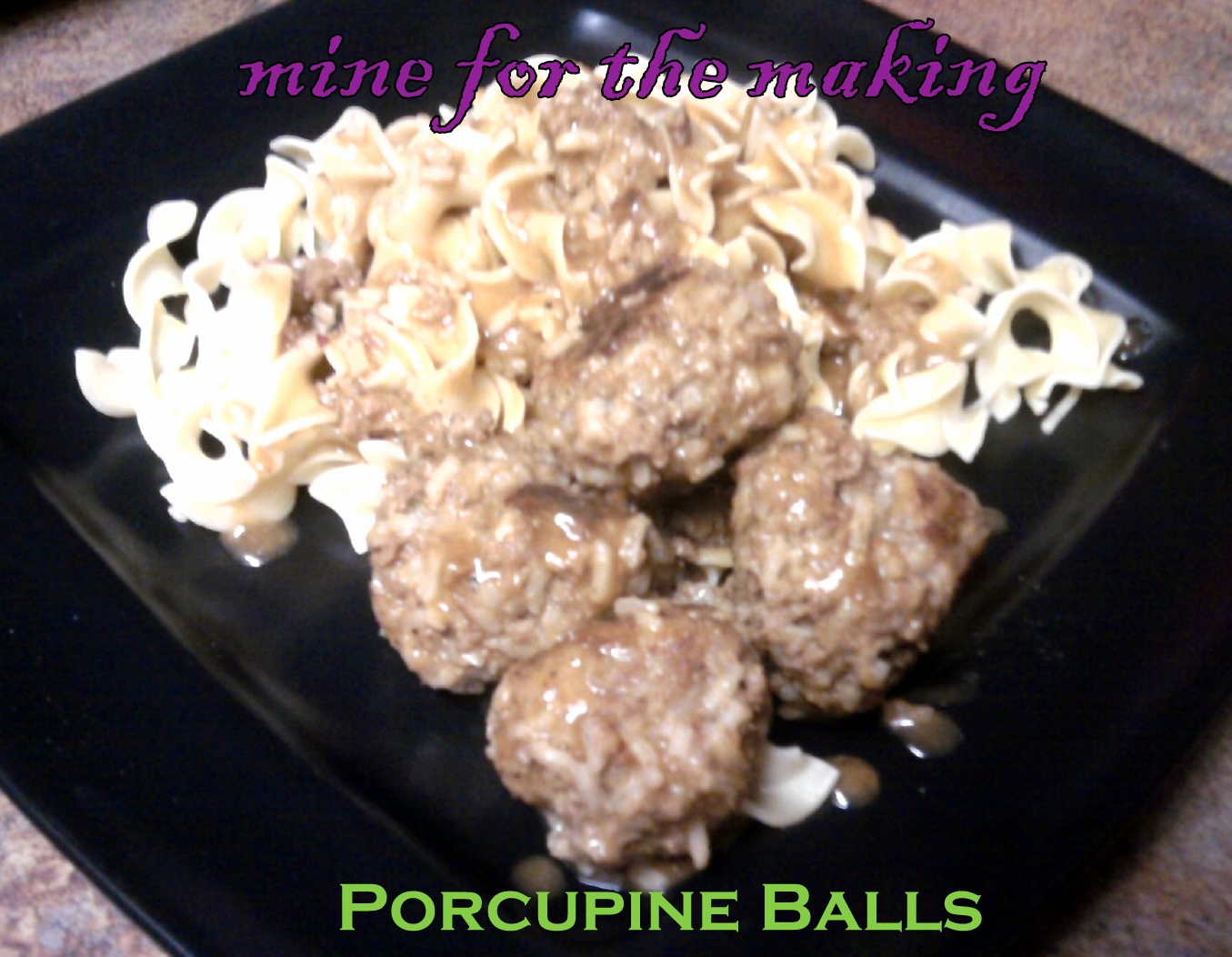 Foodalicious Friday 7 Porcupine Balls {recipe} Mine for the Making