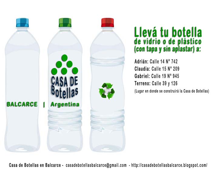 botella materiales y como construir una casa de botellas desechables