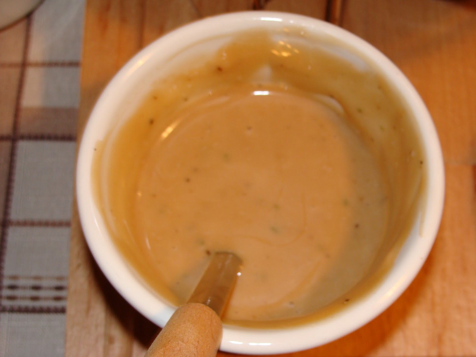 Sauce à fondue érable et soya