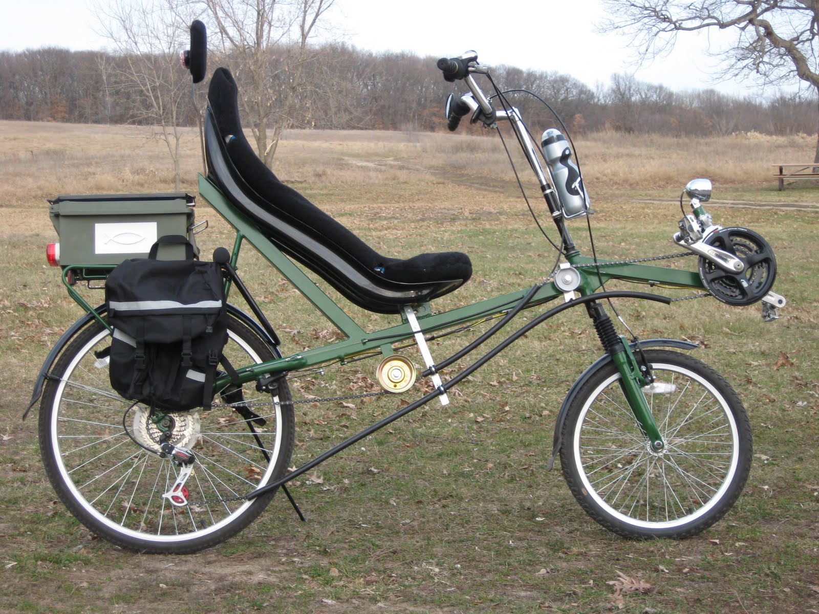 tall recumbent bike