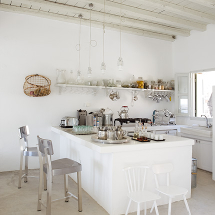 ESTILO RUSTICO: LA ISLA DE LA COCINA RUSTICA