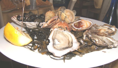 Fruits de mer (mariscos, moluscos)