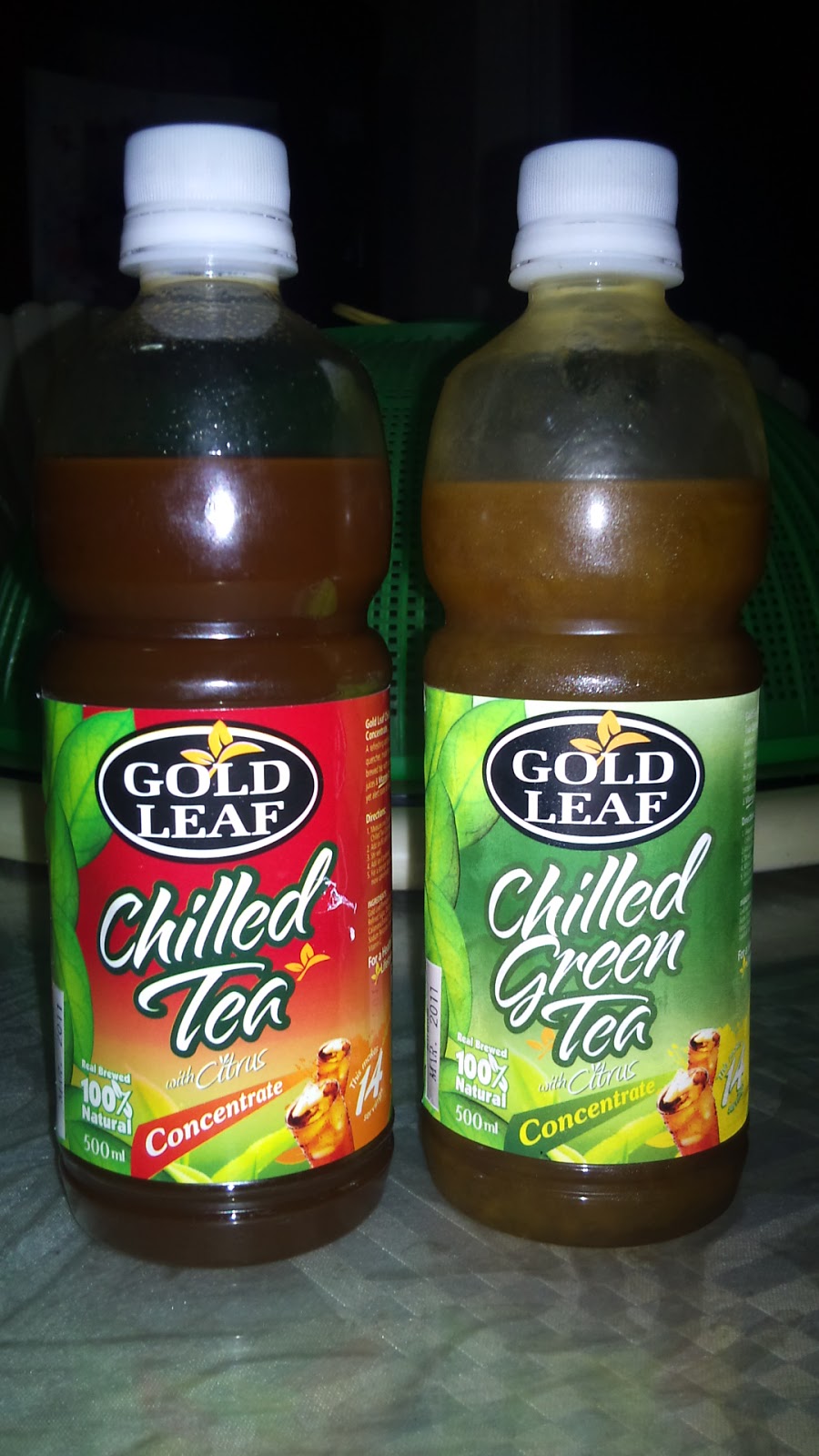 Food Trip Ko 'to Gold Leaf Chilled Tea