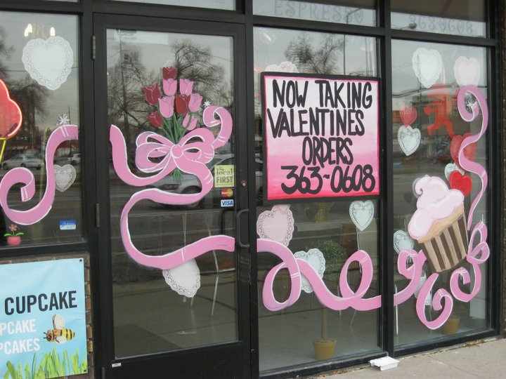 Bawden Fine Murals Window Advertising! / Window splashes for businesses