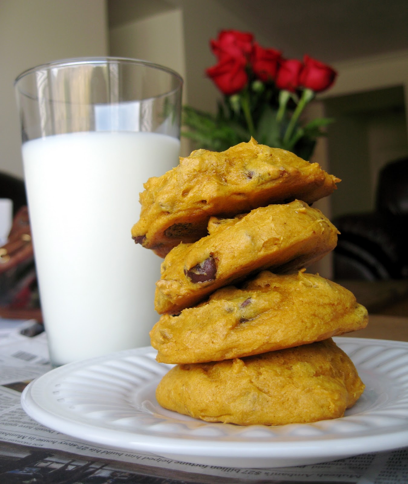 Pumpkin Chocolate Chip Cookies Your Cup of Cake