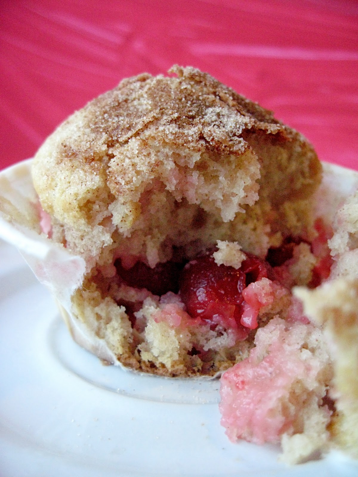 Cherry Cobbler Muffins Your Cup of Cake