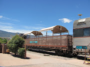 This passenger train takes you on a 4hour, 40mile roundtrip tour along the . (arizona )