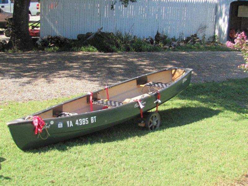 Practical Camper DIY project canoe dolly