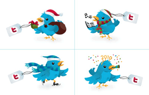 Скачать бесплатно новогодние иконки для twiter