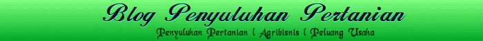 Penyuluhan Pertanian l  Agribisnis l Peluang Usaha