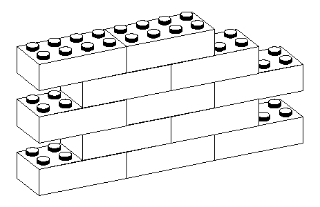 lego block drawing