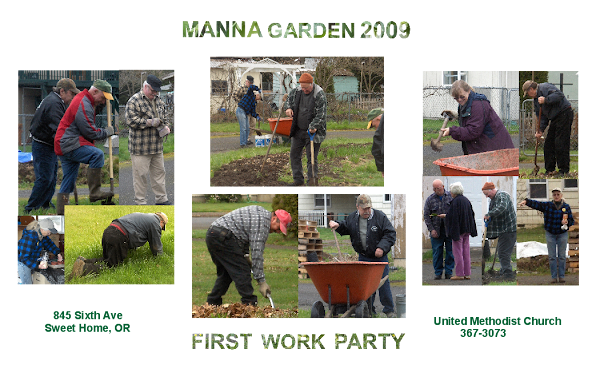 Manna Meal Garden Start Up March 2009