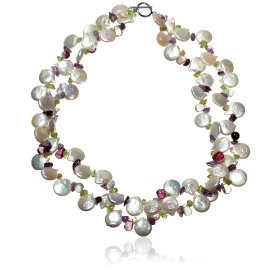 Amethyst Double-Strand Necklace