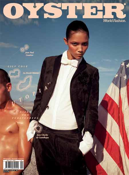 Charlotte Carey Magazine Cover and Editorial for (Australian) Oyster