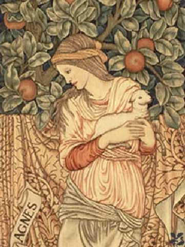 Waltzing Matilda St Agnes Coloring Page