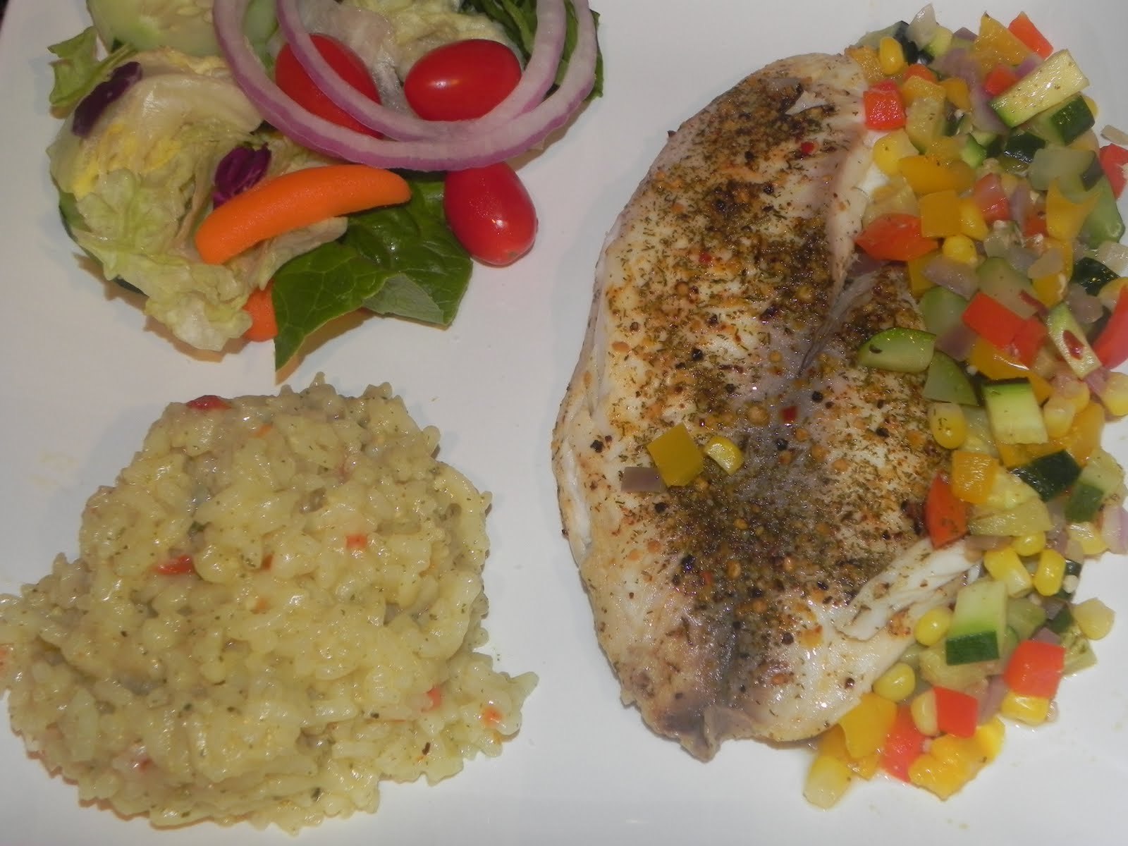 Farrah's Food Adventures Tilapia Foil Packets