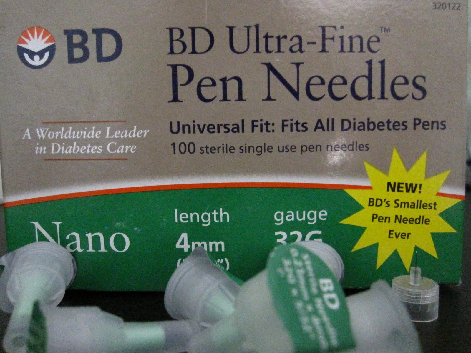new type one BD UltraFine Nano pen needle review