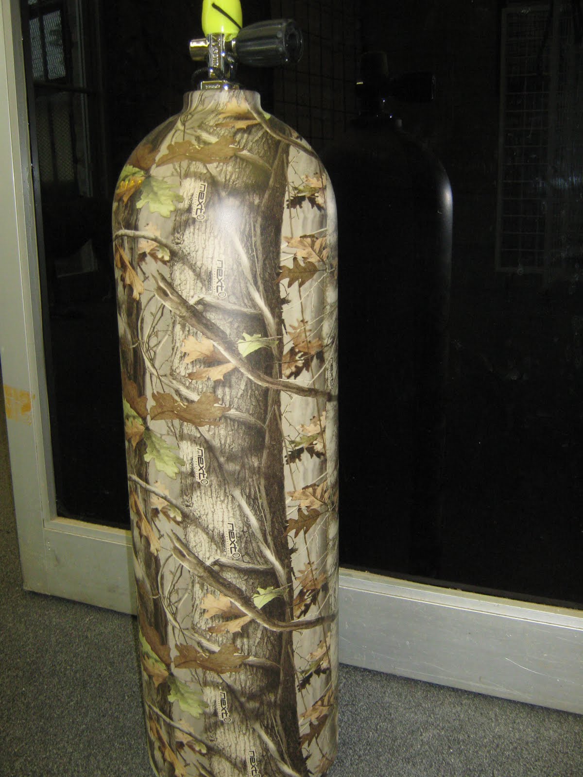 Hydro Customs AFTER...Scuba Tank