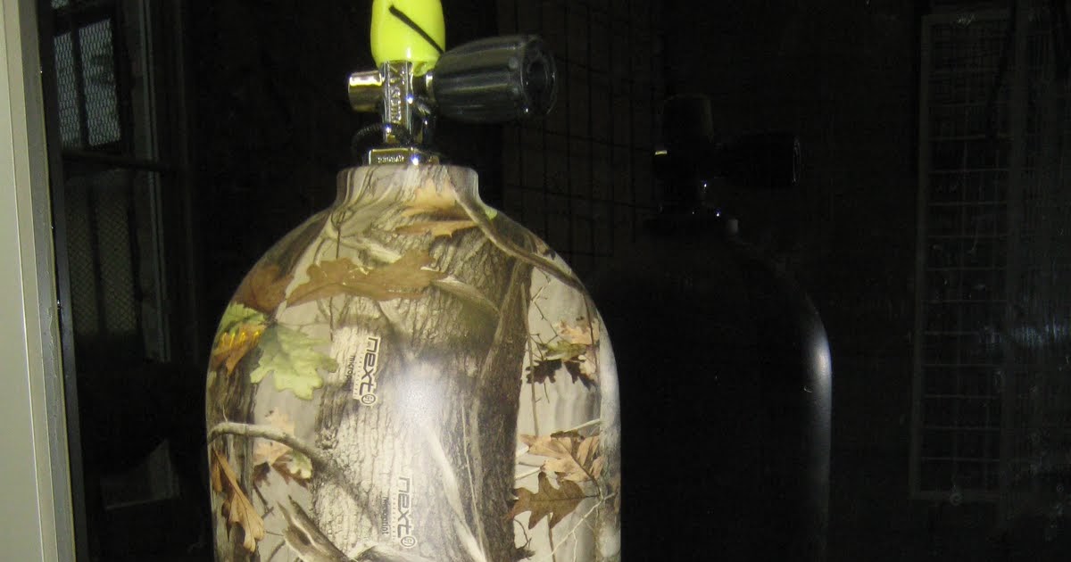 Hydro Customs AFTER...Scuba Tank