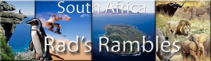 Rad's Rambles - South Africa
