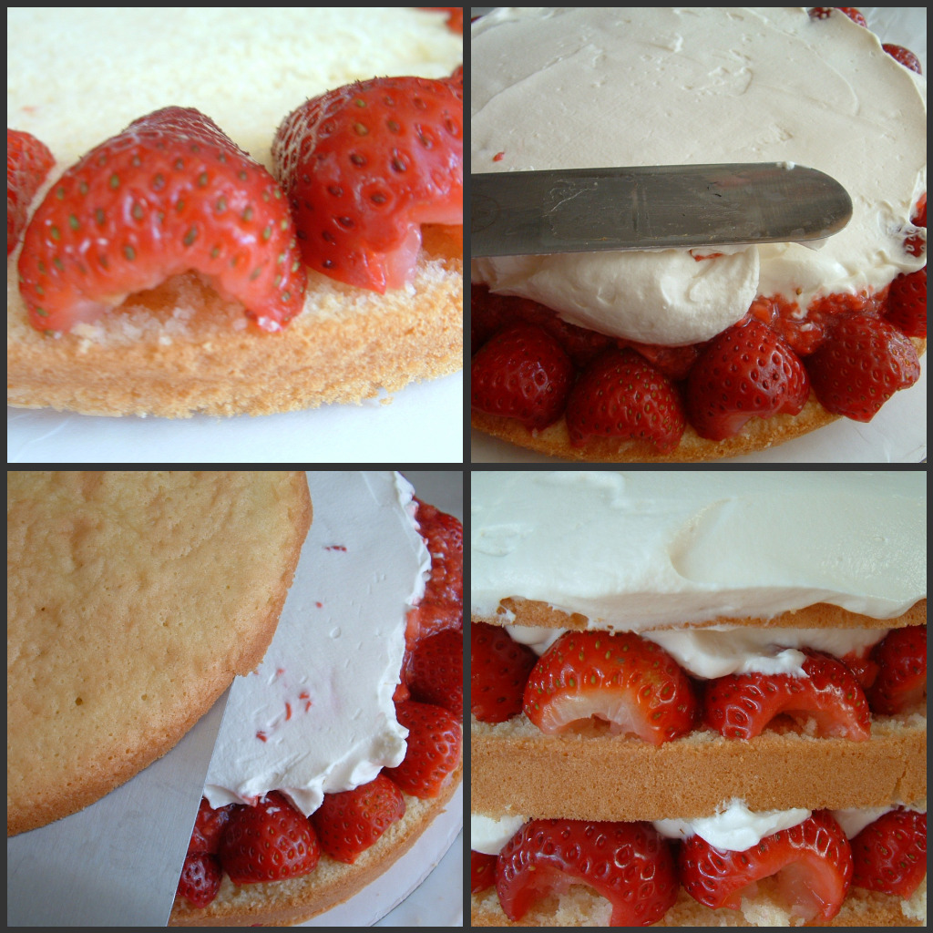 Beautiful, Creamy Strawberry Cream Cake, from America’s Test Kitchen
