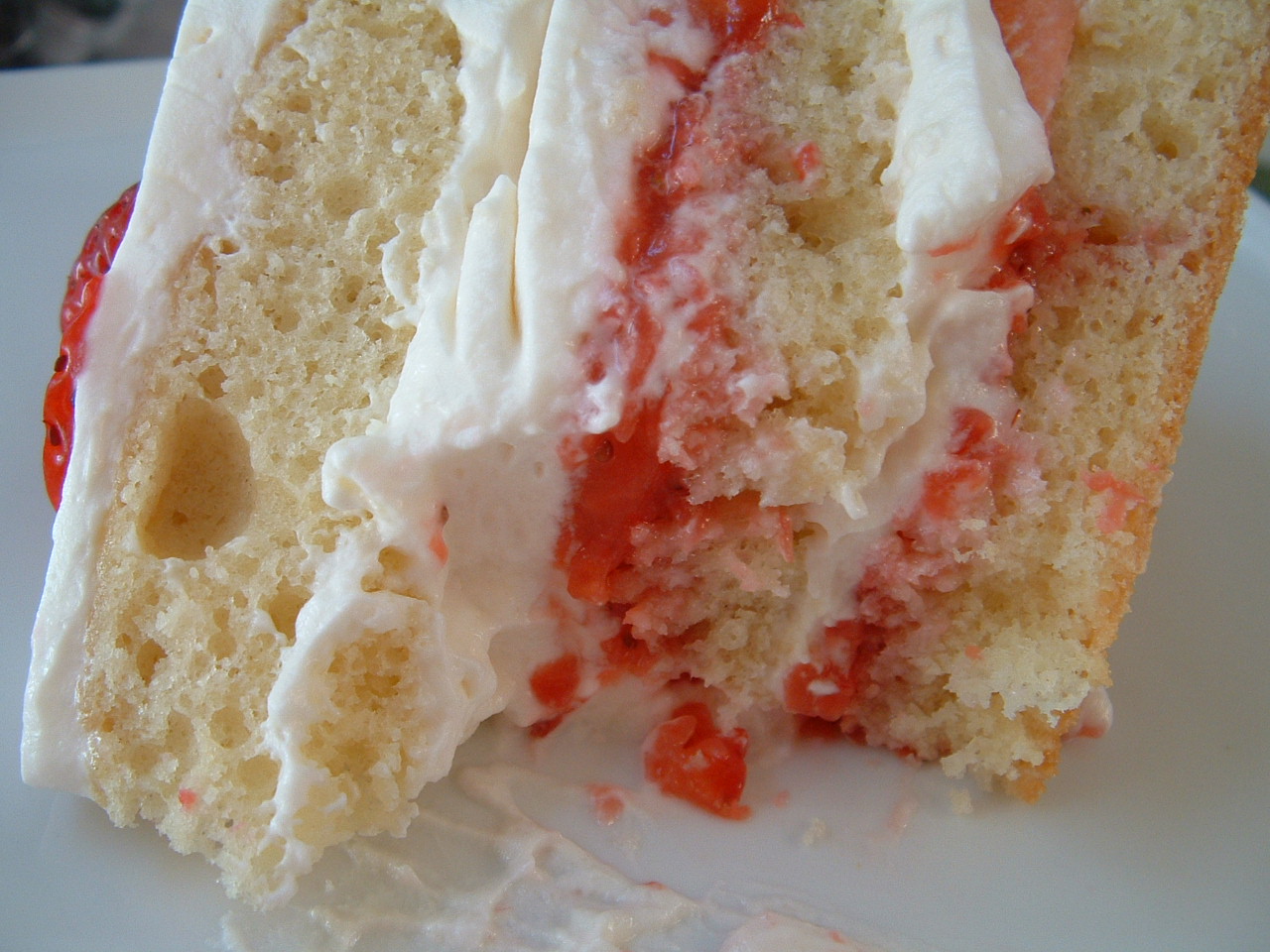 Beautiful, Creamy Strawberry Cream Cake, from America’s Test Kitchen