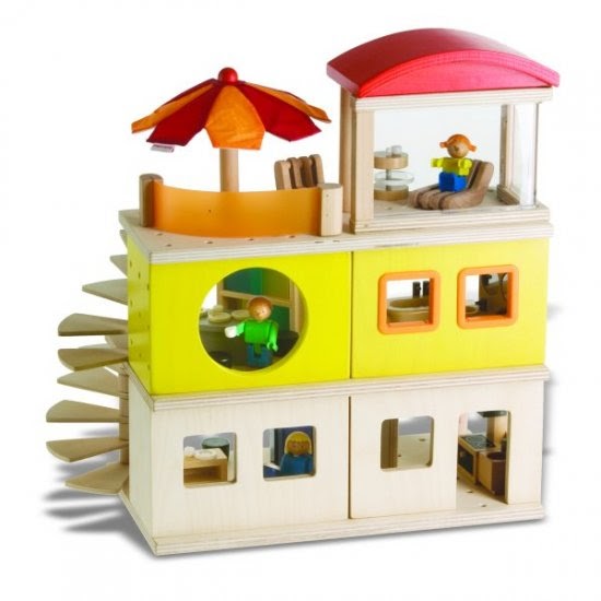 Dream Dollhouses WoodyClick (Hape) Modern Doll Houses