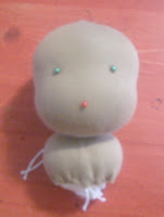 waldorf doll head