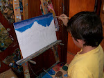 Pablito pintando