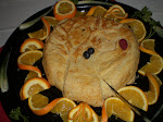 Baked Brie with puff pastry