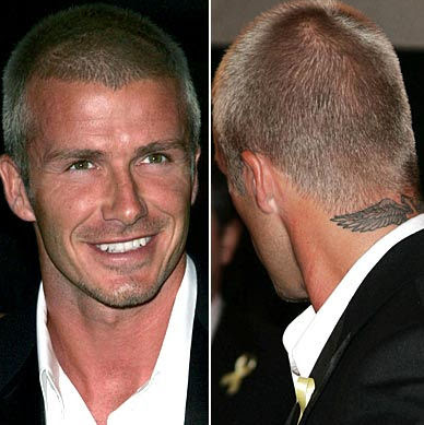 David Beckham Tattoo Parlors