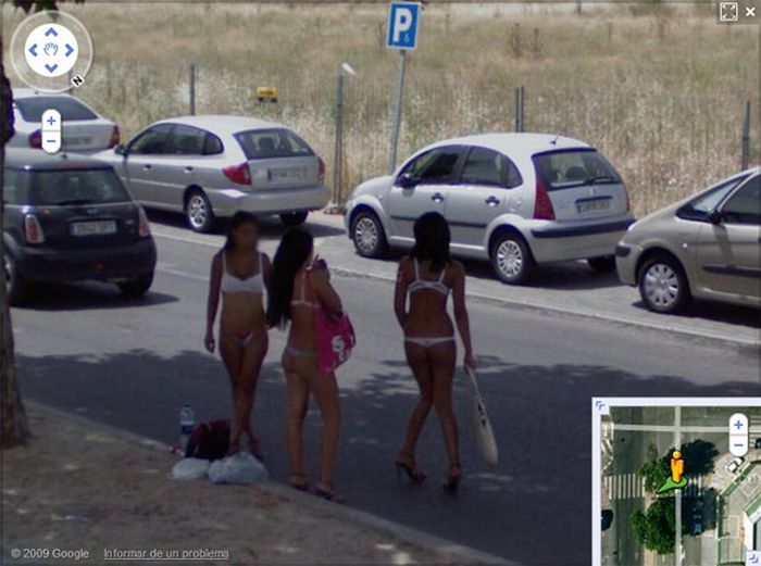 weird street view images. Prostitutes On Google Maps Street View