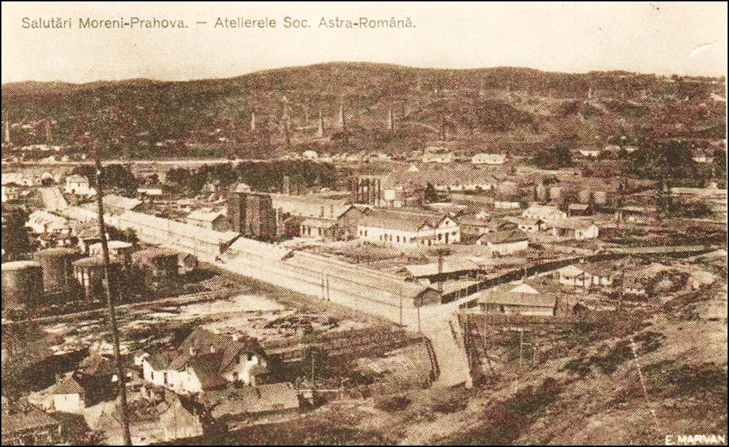 Petroblog View over Central Astra Romana Moreni