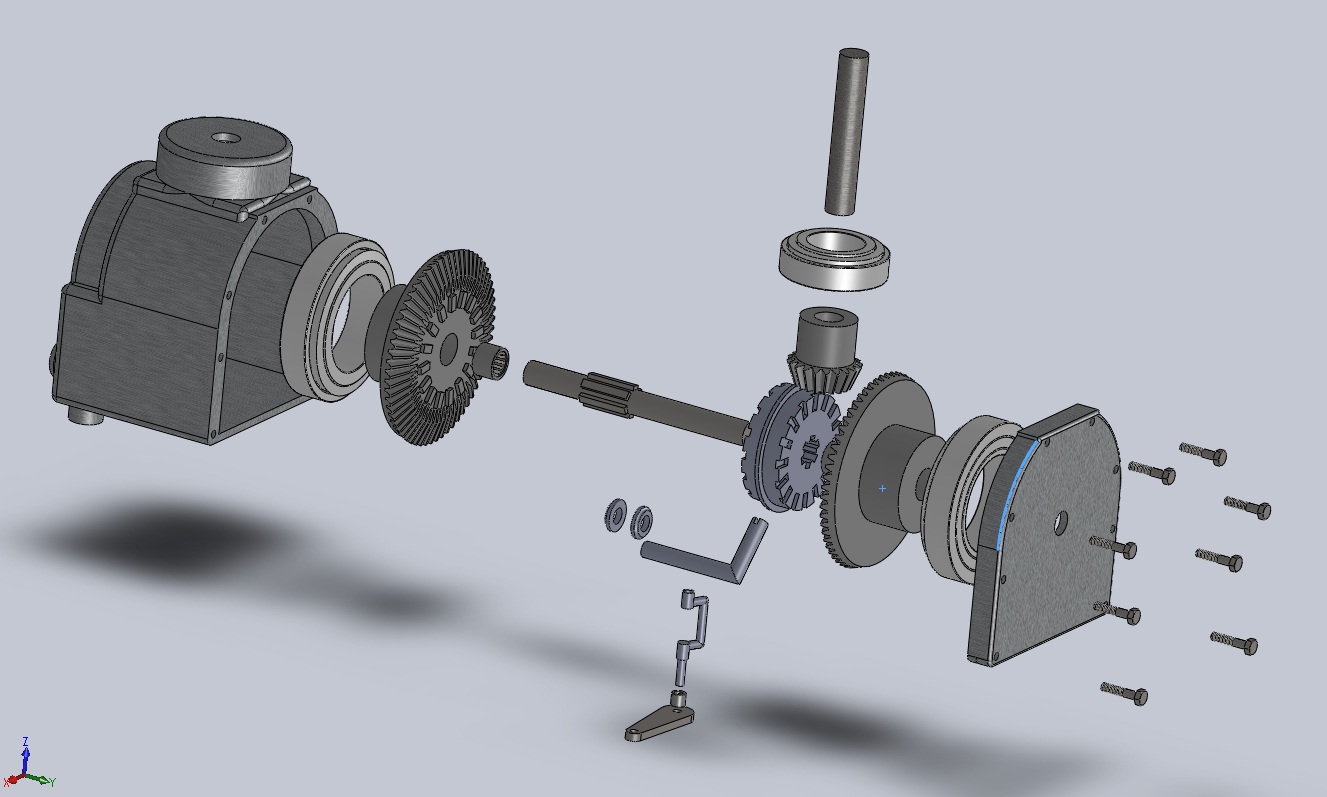 Reid's Trunk Gearbox design