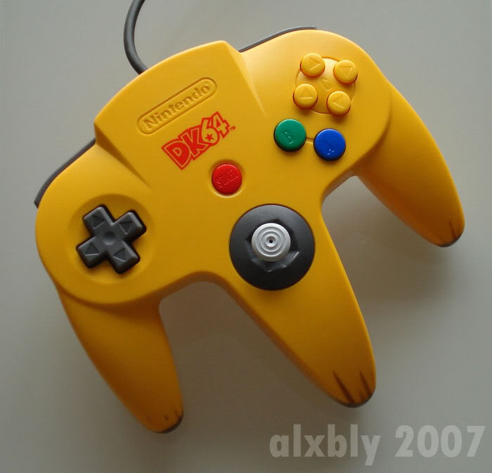 N64 Brasil DK64 Banana Controller