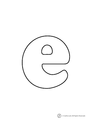 3bubble letter E in the year 2011