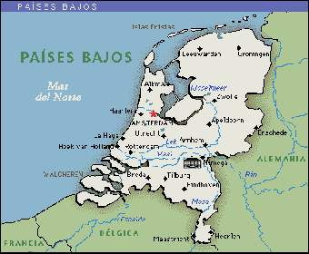 Holanda Capital Mapa