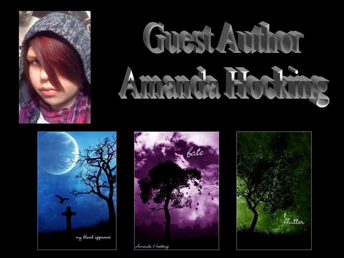 author Amanda Hocking!