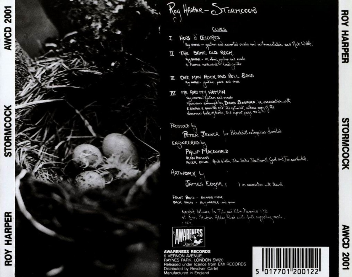 Las Galletas de Maria Roy Harper Stormcock (1971 UK)