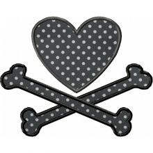 Heart and Crossbones