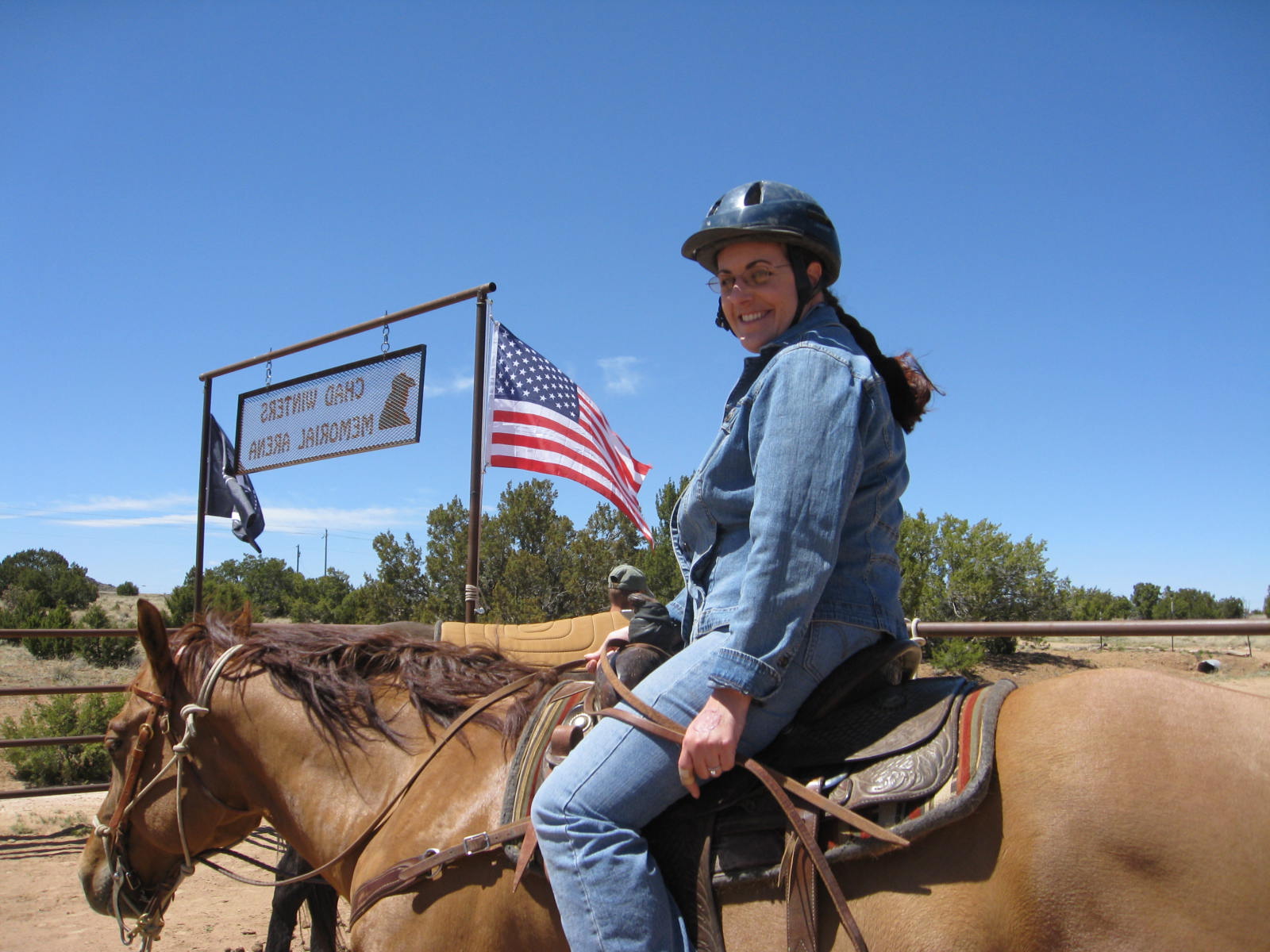 HORSES FOR HEROES New Mexico Cowboy Up! 5057982535 US Army Wounded