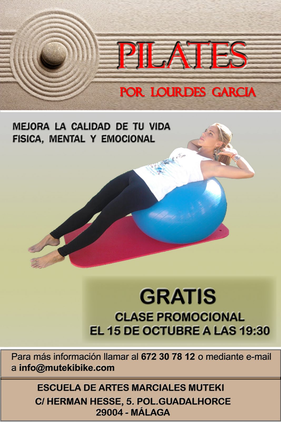 Centro Oficial Y Clases de Pilates en Málaga