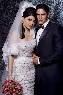 haifa wahbi photo de son mariage avec abou houshaima