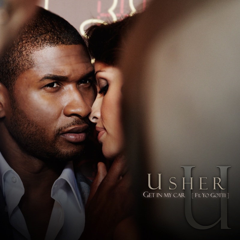 Usher Kissing Fan