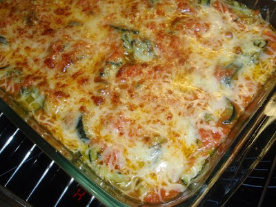 calabacines con tomate gratinados